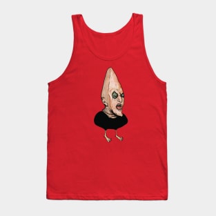 Cone head monster Tank Top